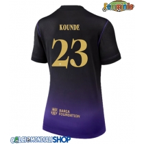 Maglie da calcio Barcelona Jules Kounde #23 Seconda Maglia Femminile 2026-27 Manica Corta